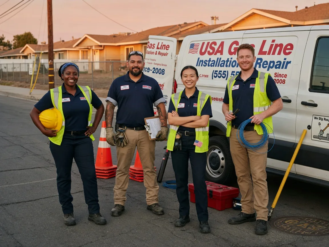 Gas Line Installation company in Woodbine, KS